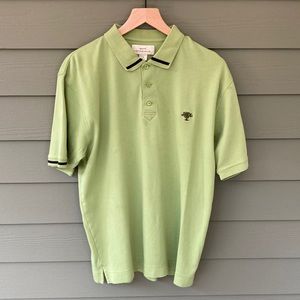 Men’s Size Large- Cutter & Buck golf shirt. Lime Green in color.